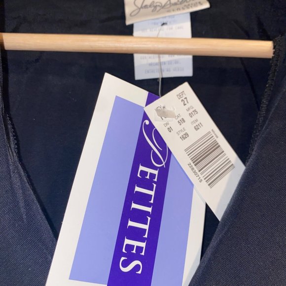 Vintage Jaclyn Smith Petite Lightweight Blazer Cardigan Black Size 12 Womens Sho - Picture 2 of 5